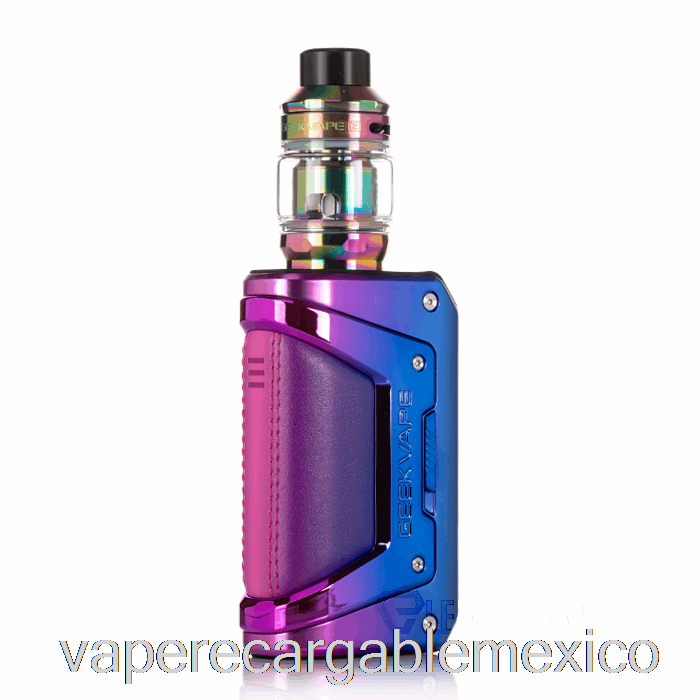Vape Recargable Geek Vape L200 Aegis Legend 2 200w Kit De Inicio Arcoiris Morado